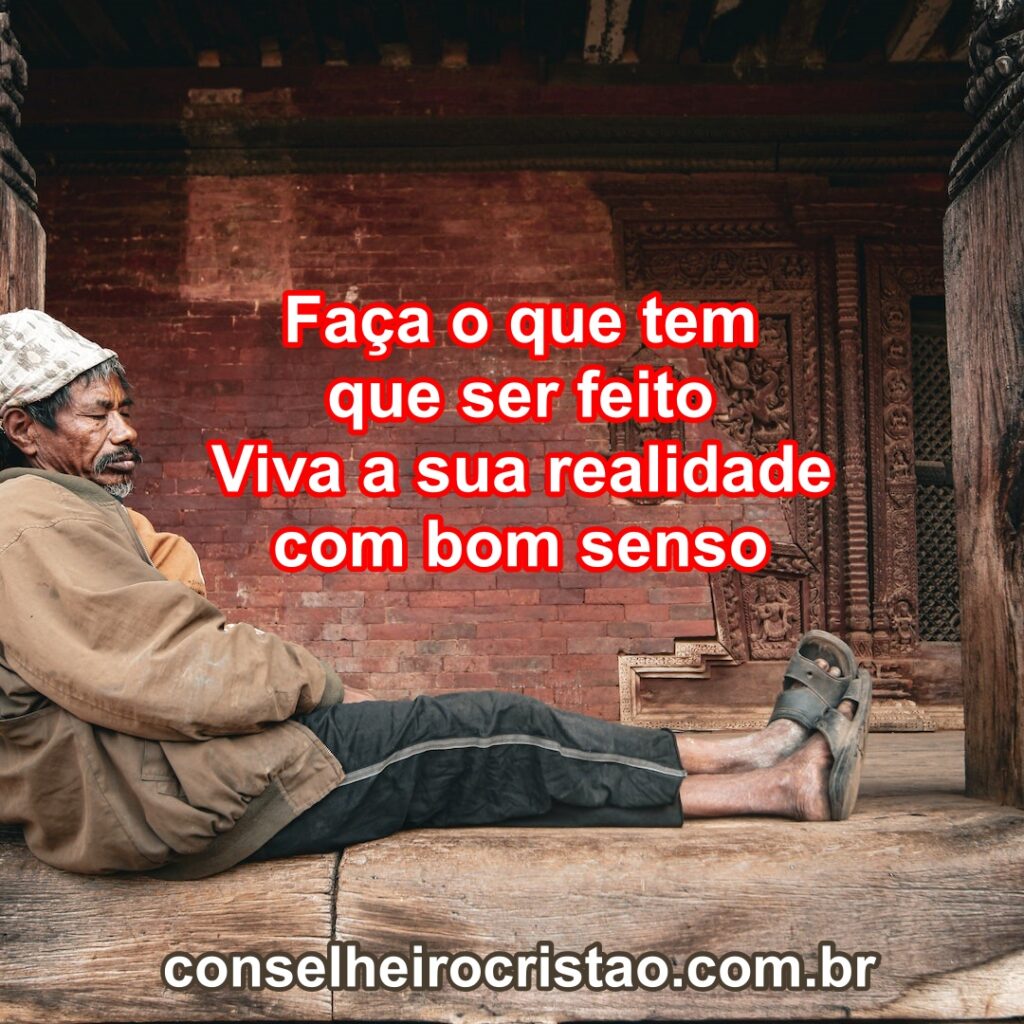 Imagem de um homem "pobre" no texto O caminho da pobreza no site conselheirocristao.com.br
