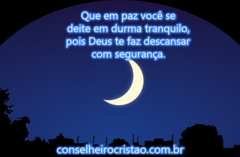 Boa Noite Com Paz