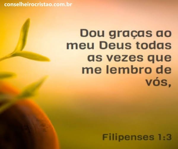 Filipenses Capítulo 1 - Leia no site conselheirocristao.com.br