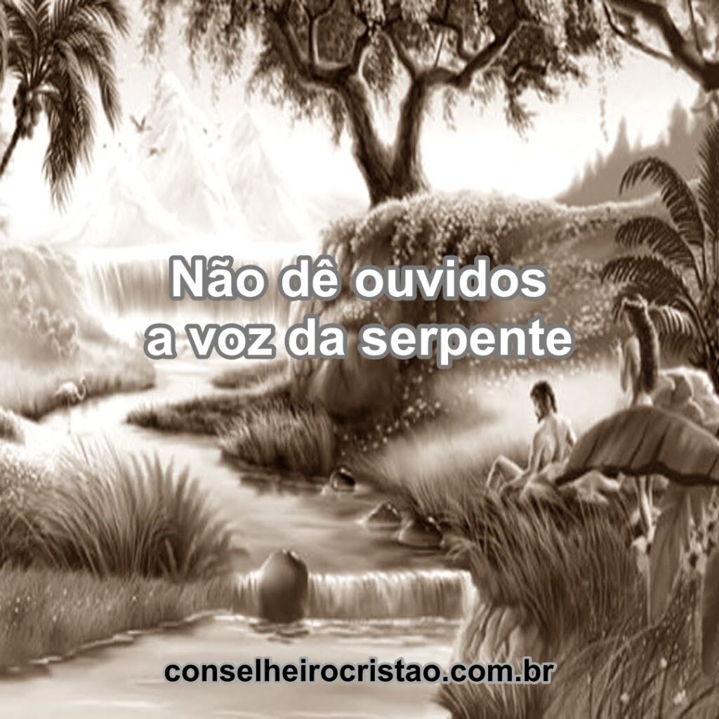 Imagem representando o jardim do Eden, no artigo Palavra Bíblica do Dia 13-01-2023 no site conselheirocristao.com.br