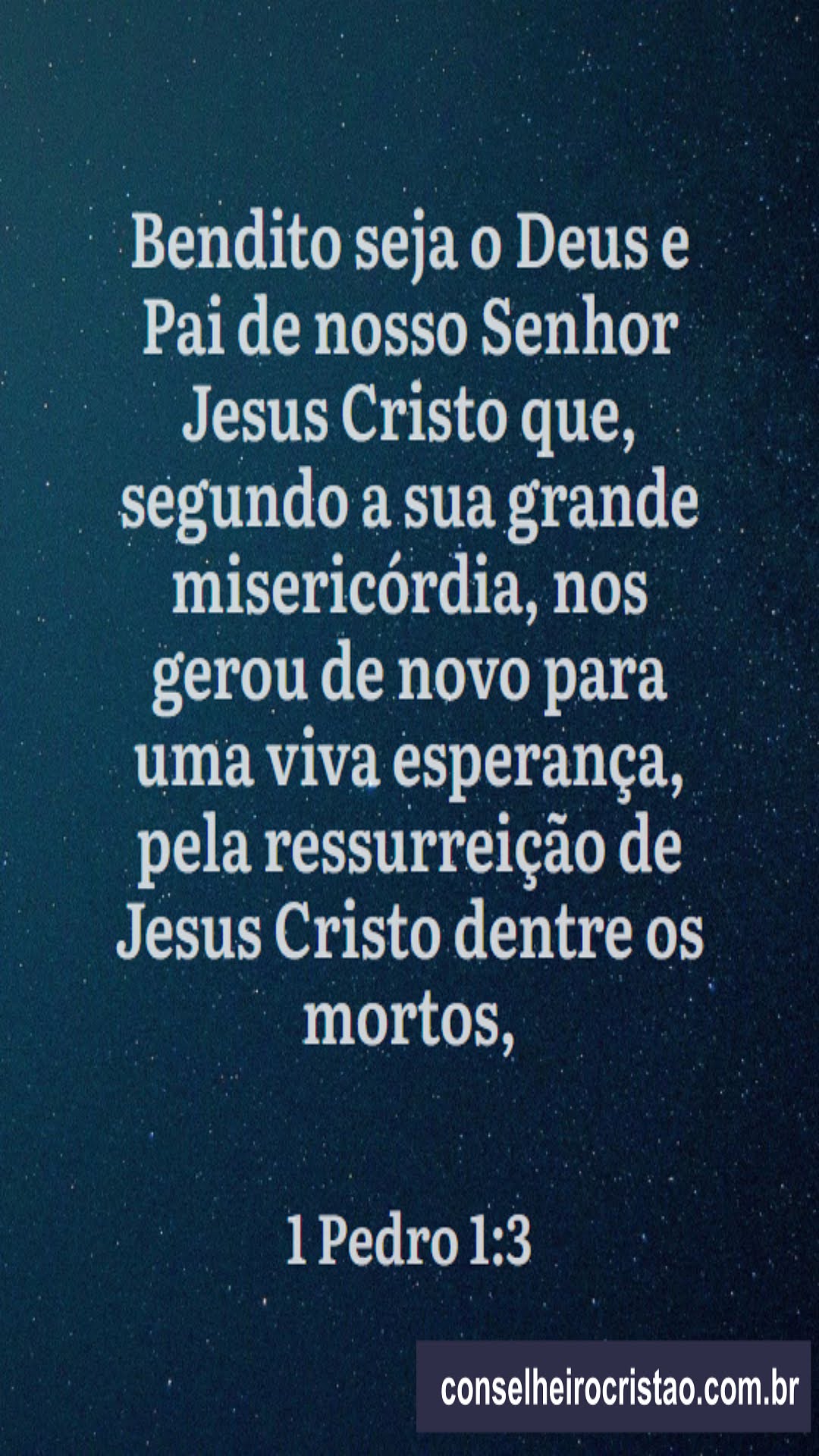 Imagem para compartilhar no Facebook, Instagram e WhatsApp no formato correto. Imagem no artigo Palavra Bíblica do Dia 14-01-2023. 
Site conselheirocristao.com.br