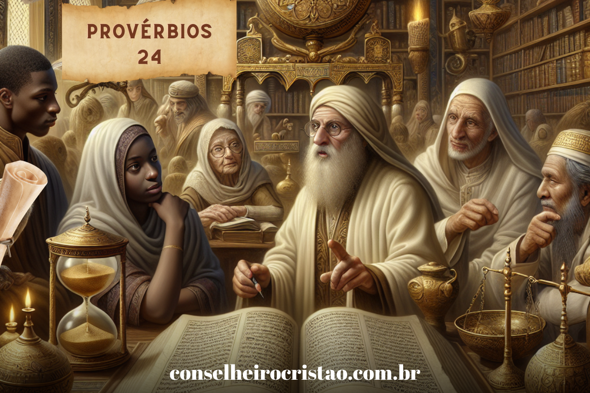 Provérbios 24: Conselhos para uma Vida de Sabedoria e Discernimento