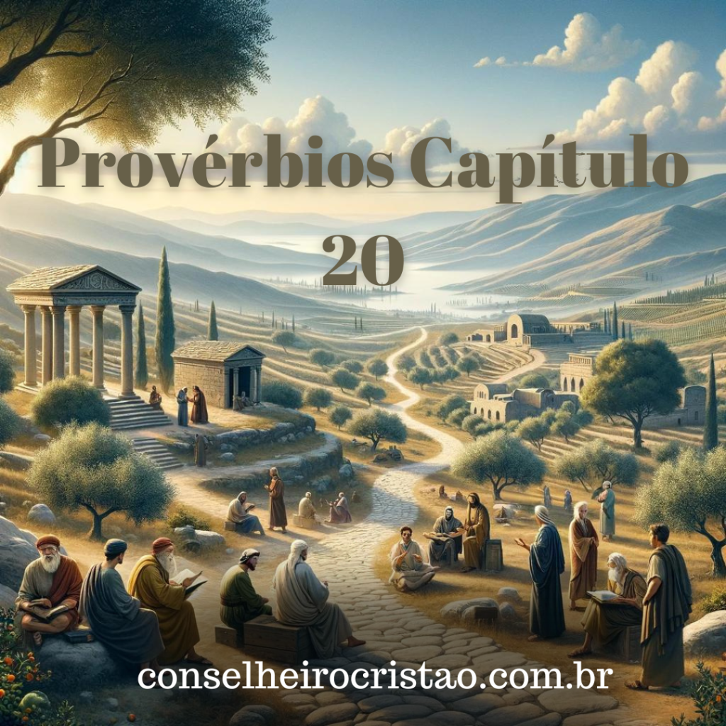 Provérbios Capítulo 20 conselheirocristao.com.br