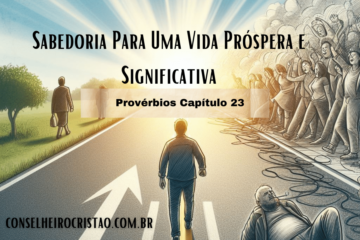 Provérbios Capítulo 23: Sabedoria Para Uma Vida Próspera e Significativa