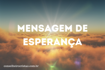 Mensagem de Deus Sobre Esperança