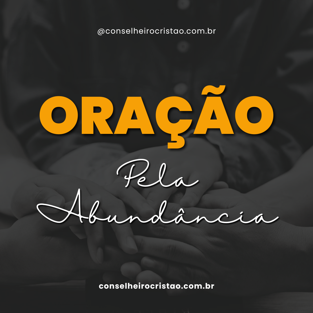 Oração por abundância