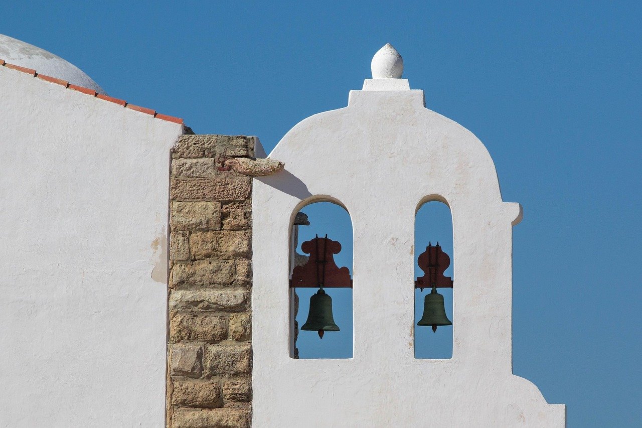 pessoas, igreja, louvando