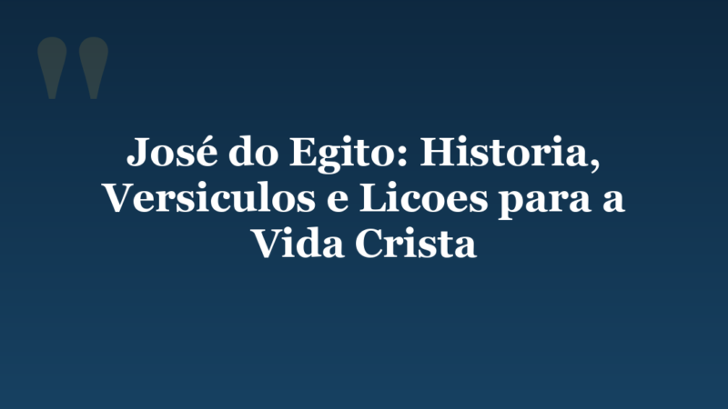 Jose do egito