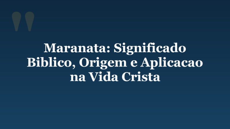 Maranata