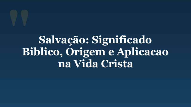 Salvacao